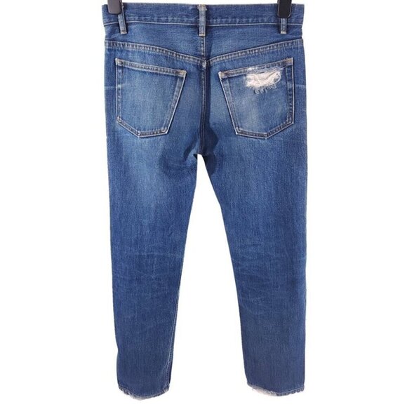 A.P.C. New Standard Japanese Slim Leg Denim Jeans 29 Mens Distressed - Picture 6 of 9